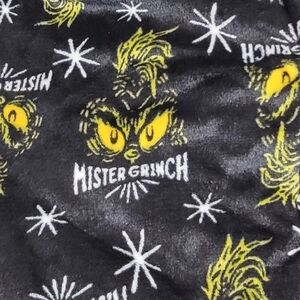 Mr Grinch All Over Print Mens Plush Lounge Pants NWT